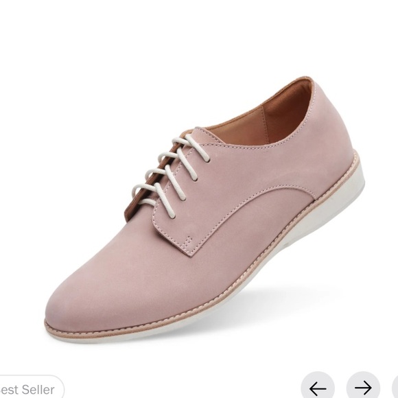 Rollie Shoes - Rollie Nation pink genuine leather Derby shoe size 40